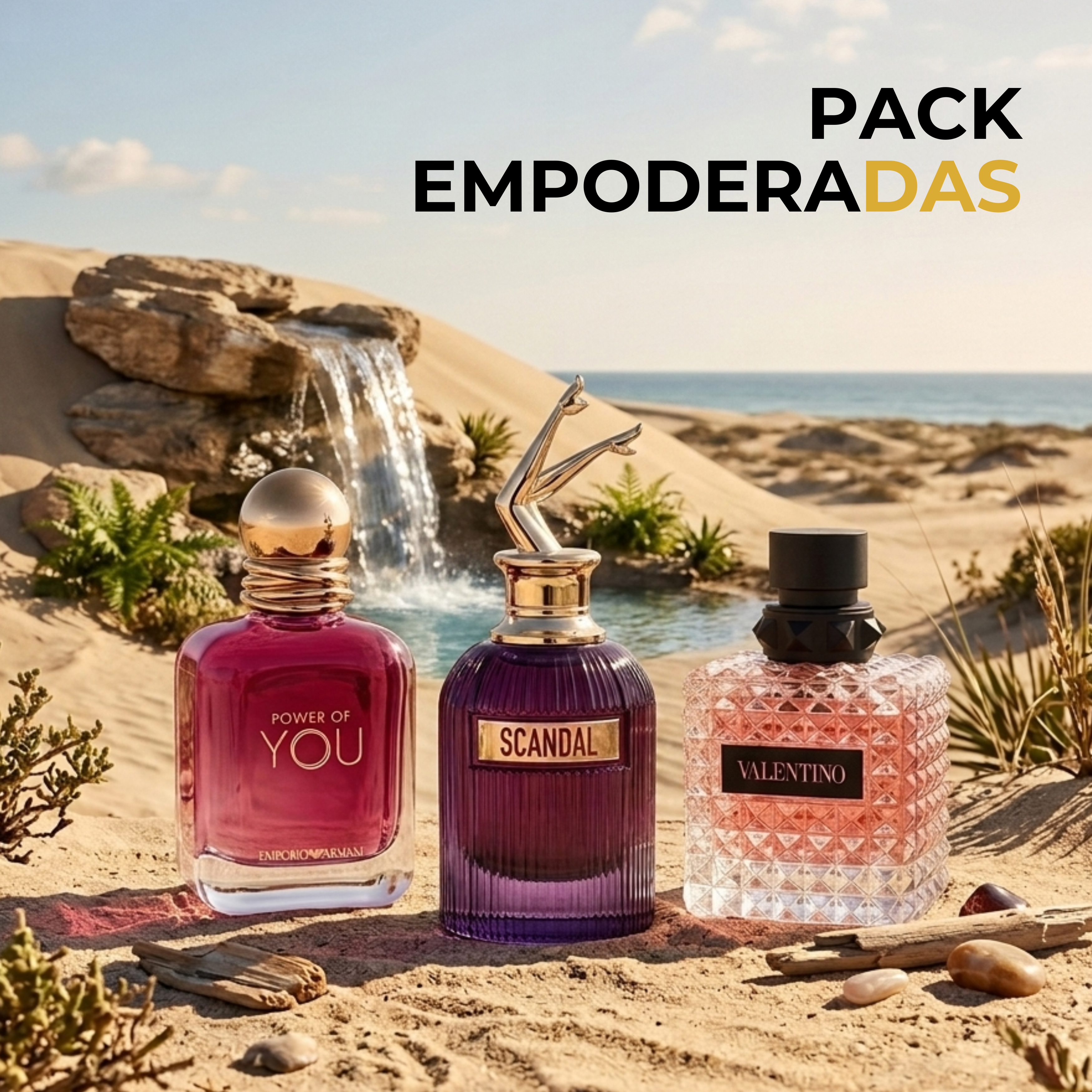 Pack Empedradas — 3 Decants Premium